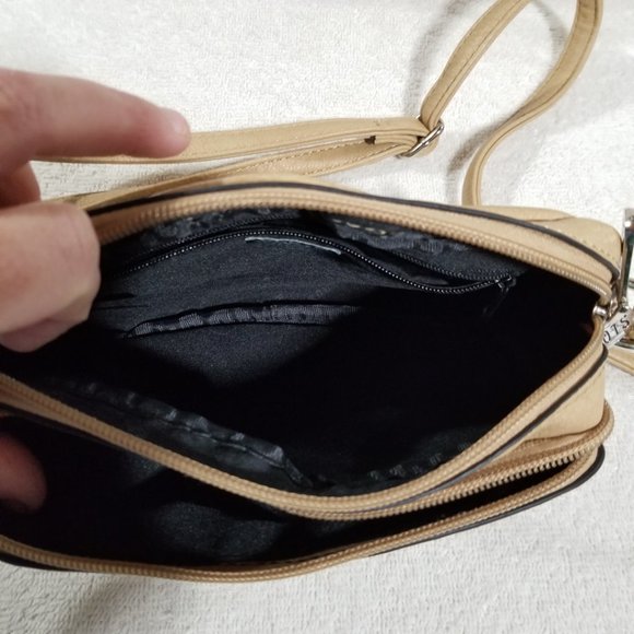 Roots NWOT tan crossbody bag - Picture 3 of 5